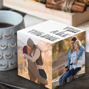 写真カスタム4ユアアワンロマンティック写真 フォトキューブ