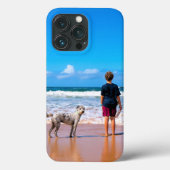 写真カスタムiPhoneケースあなたの写真とペット Case-Mate iPhoneケース (裏面)