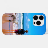 写真カスタムiPhoneケースあなたの写真とペット Case-Mate iPhoneケース (裏面 (横))