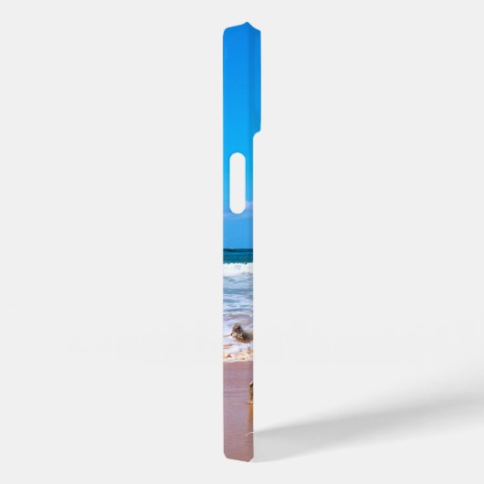 写真カスタムiPhoneケースあなたの写真と文字名 Case-Mate iPhoneケース (裏面 / 右)