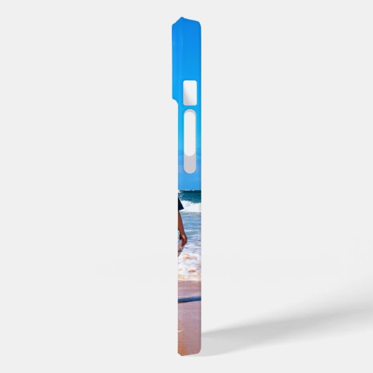 写真カスタムiPhoneケースあなたの写真と文字名 Case-Mate iPhoneケース (裏面 / 左)