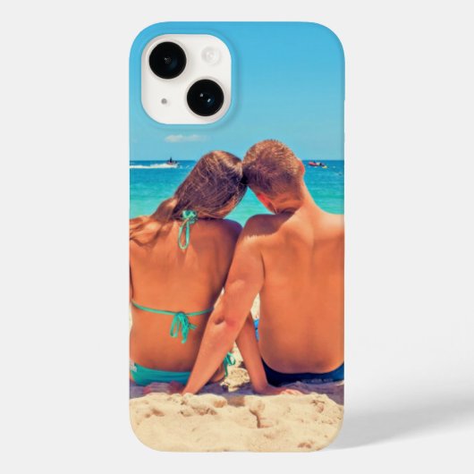 写真カスタムiPhoneケースあなたの写真デザイン Case-Mate iPhoneケース (裏面)