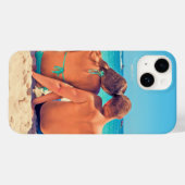 写真カスタムiPhoneケースあなたの写真デザイン Case-Mate iPhoneケース (裏面 (横))