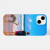 写真カスタムiPhoneケースあなたの写真デザイン iPhoneケース (裏面横)