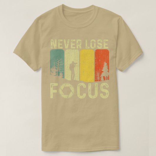 写真カッコいいアート女子男性へ写真家Ca Tシャツ (デザイン正面)