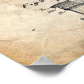 写真カメラ特許 ポスター (角)