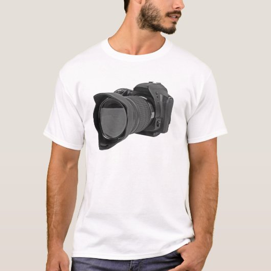 写真カメラ Tシャツ (正面)