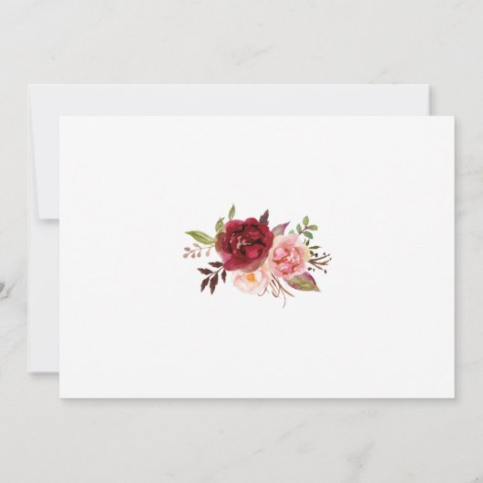 写真カレンダーmarsalaの日付を結婚保存 招待状 (裏面)