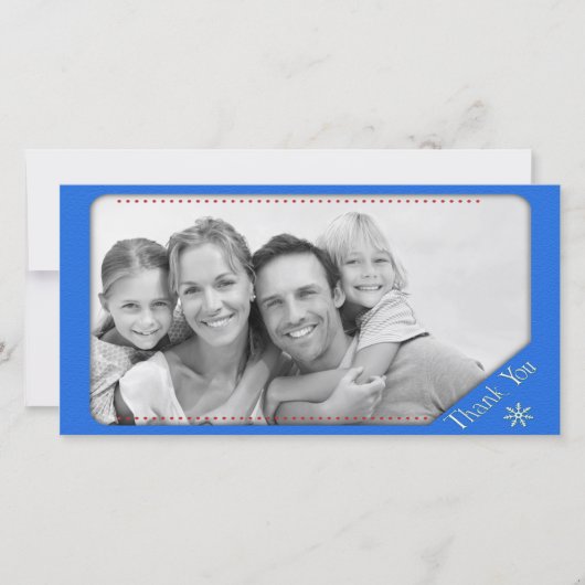 写真カードありがとう サンキューカード (正面)