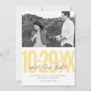 写真カードのコレクションを保存す結婚る セーブザデート