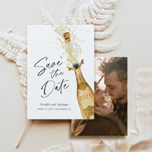 写真カードの日付を保存 招待状