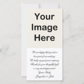 写真カード～ありがとうご結婚ざう サンキューカード (正面)