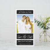 写真カード: 日程を保存 セーブザデート (スタンド正面)