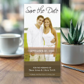 写真カード: 日程を保存 - ミニマル セーブザデート