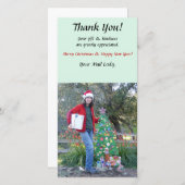 写真カード-郵便配達員ありがとう サンキューカード (正面/裏面)