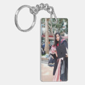 写真キーチェカスタムーン、フォトギフト、キーチェーン キーホルダー (正面左)