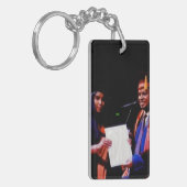 写真キーチェカスタムーン、フォトギフト、キーチェーン キーホルダー (正面左)