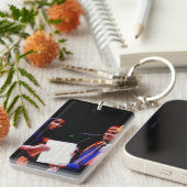 写真キーチェカスタムーン、フォトギフト、キーチェーン キーホルダー (正面右)