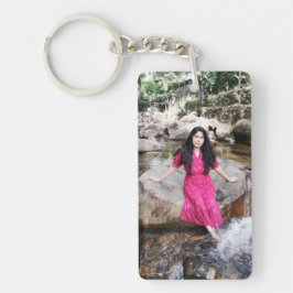 写真キーチェカスタムーン、フォトギフト、キーチェーン キーホルダー