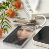 写真キーチェカスタムーン、フォトギフト、キーチェーン キーホルダー (正面右)