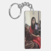 写真キーチェカスタムーン、フォトギフト、キーチェーン キーホルダー (正面左)