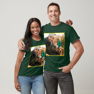 写真ギフト   現代のカスタマイズ家族写真 Tシャツ