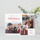 写真クラシックとバレンタインの挨拶 シーズンカード (スタンド正面)