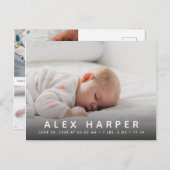 写真クラシックコラージュ誕生 案内ポストカード (正面/裏面)