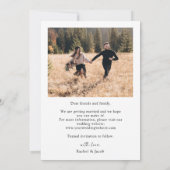 写真クラシック日付の保存 セーブザデート (裏面)