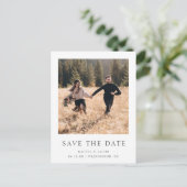 写真クラシック日付の保存 案内ポストカード (スタンド正面)