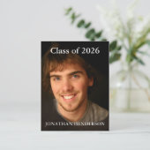 写真クラスの卒業 案内ポストカード (スタンド正面)