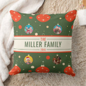 写真クリスマスオーナメント クッション (ブランケット)