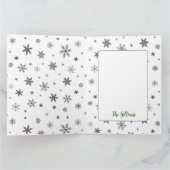 写真クリスマス カード (内部)