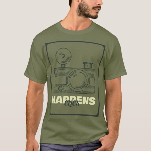 写真クリック撮影 Tシャツ (正面)