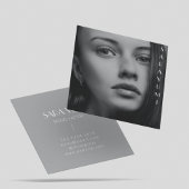 写真クリーンスクリプト写真プロフェッショナル スクエア名刺