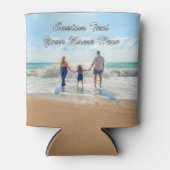 写真クーラーボックスとカスタム文字名 缶クーラー (正面)