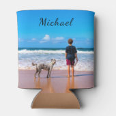 写真クーラーボックスカスタムと文字 缶クーラー (裏面)