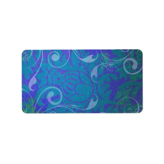 写真クールコラージュプリント自分のラベル ラベル (正面)