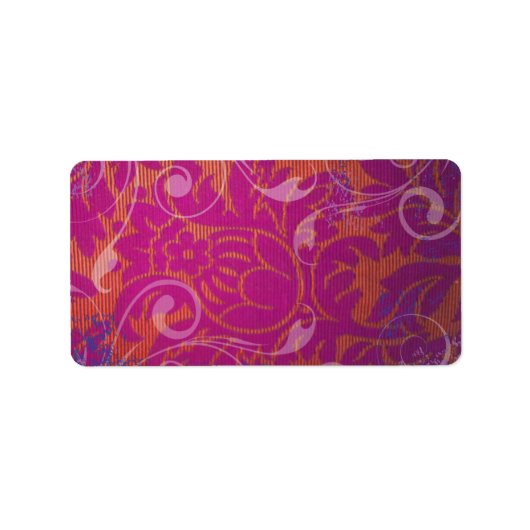 写真クールコラージュプリント自分のラベル ラベル (正面)