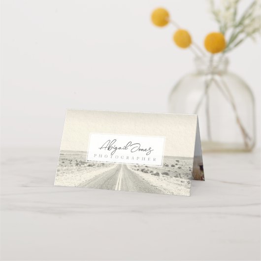 写真グラフィックデザイナーメディア事業 予約カード (正面)