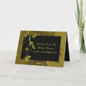 写真グリーティングカード カード (裏面)