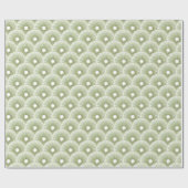 写真グリーンシーウニ ラッピングペーパー (フラット)