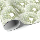 写真グリーンシーウニ ラッピングペーパー (ロールコーナー)