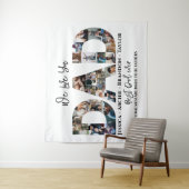 写真コラージギフトパパパーソナライズされた写真 タペストリー (インサイチュ)