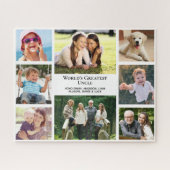 写真コラージュおじさん ジグソーパズル (横)