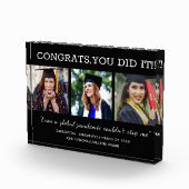 写真コラージュおめでとう2022年パンデミック卒業 フォトブロック (右)