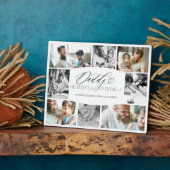 写真コラージュに感謝の気持ち フォトプラーク (側面)