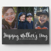 写真コラージュのプラーク | Happy Mother's Day フォトプラーク (正面)