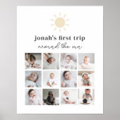 写真コラージュのポスター – 1st のまわりに Trip The Sun ポスター (正面)