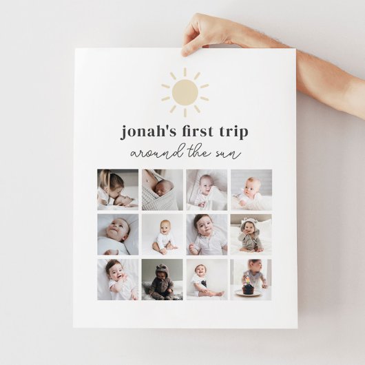 写真コラージュのポスター – 1st のまわりに Trip The Sun ポスター